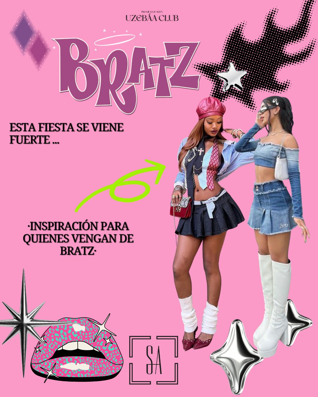 Inspiración Bratz para chicas